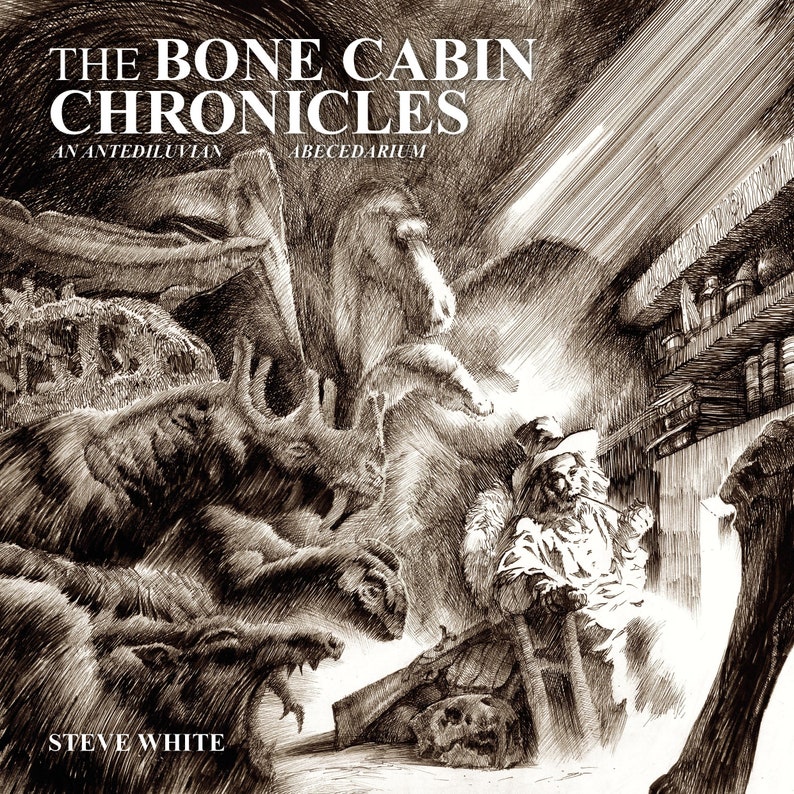 bone cabin art book